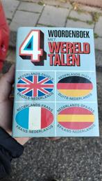 Woordenboek 4 talen, Ophalen of Verzenden, Zo goed als nieuw, Nederlands