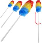 Set van 3 stuks Plumeau uitschuifbaar tot 110 cm, Ophalen of Verzenden, Bezem of Borstel