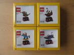 4 LEGO mini kermisattracties, Nieuw, Complete set, Ophalen of Verzenden, Lego