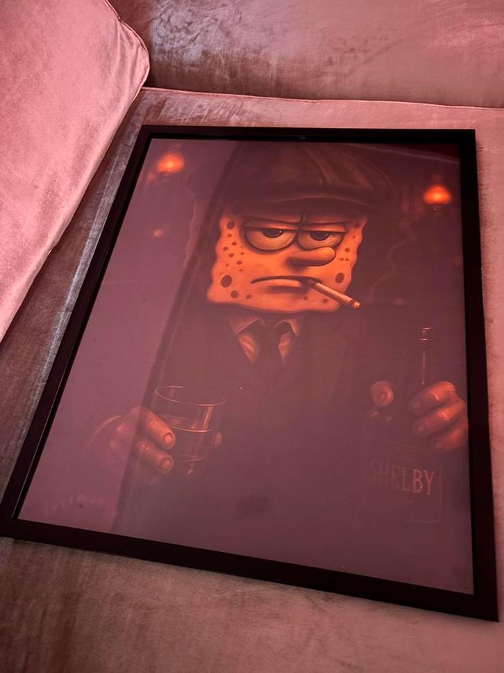 Mafia art on Your Wall”, Huis en Inrichting, Woonaccessoires | Lijsten, Nieuw, 50 tot 75 cm, Minder dan 50 cm, Overige materialen