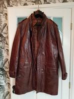 Karl Lagerfeld vintage 100% lederen jas, Kleding | Heren, Jassen | Winter, Maat 52/54 (L), Bruin, Ophalen of Verzenden, Zo goed als nieuw