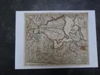 gravure Nieuwe kaart van Kennemerland Haarlem de Leth 1740, Antiek en Kunst, Kunst | Etsen en Gravures, Verzenden