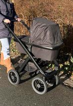 Dubatti Two 3-in-1 kinderwagen zwart, Gebruikt, Combiwagen, Verstelbare duwstang, Ophalen