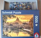 Puzzel, 1000 stukjes - Gouden licht over Rome, Ophalen of Verzenden
