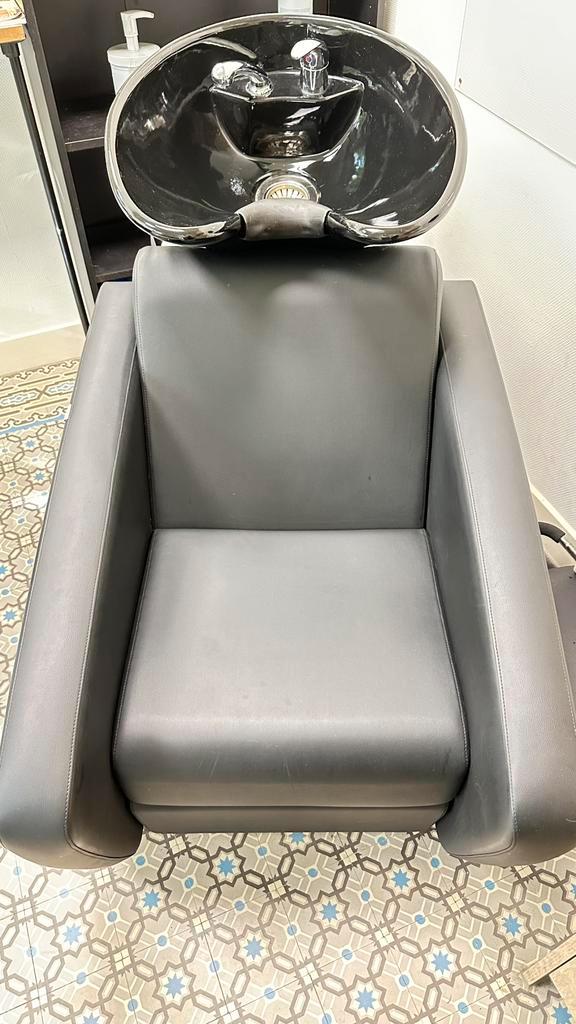 Kappers Meubels, Huis en Inrichting, Fauteuils, Zo goed als nieuw, Leer, 75 tot 100 cm, Ophalen