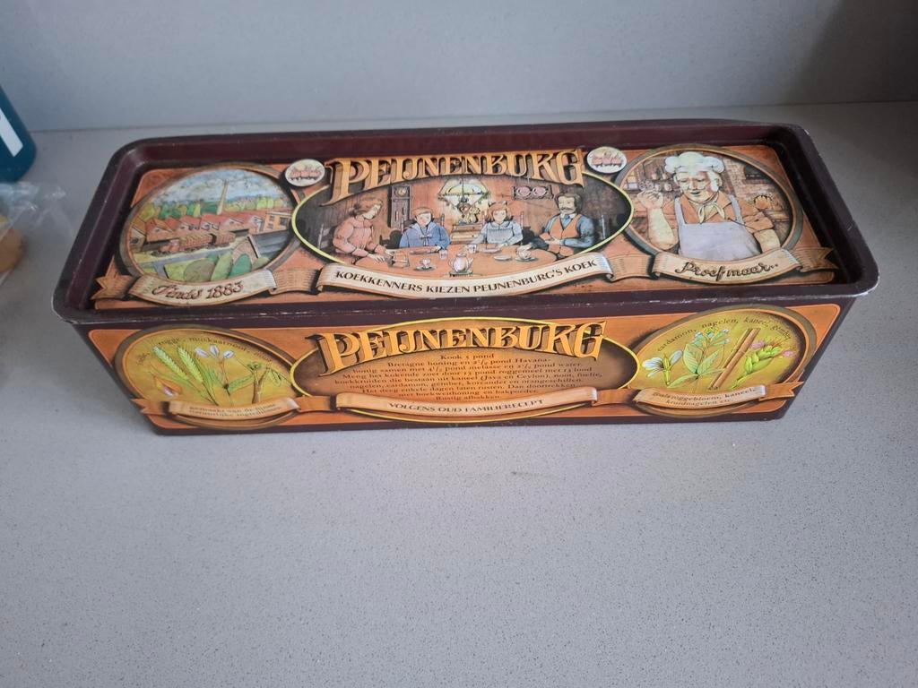 Koekblik Peijnenburg, Verzamelen, Blikken, Ophalen of Verzenden, Gebruikt, Koek(jes), Overige merken
