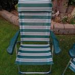 Crespo Campingstoelen - Set van 2 - Groen, Ophalen, Gebruikt, Campingstoel