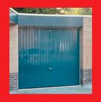 inzgst stalen GARAGEDEUR garagepoort kantelpoort staal 7016, Doe-het-zelf en Verbouw, Gebruikt, 120 cm of meer, Ophalen of Verzenden