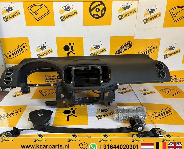 Airbag set - Dashboard Volkswagen Golf 5 Plus (2004-2008), Auto-onderdelen, Overige Auto-onderdelen, Gebruikt, Ophalen of Verzenden