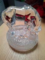 Kristallen beeldje van paard met veulen, Ophalen of Verzenden, Zo goed als nieuw, Paard, Beeldje of Figuurtje