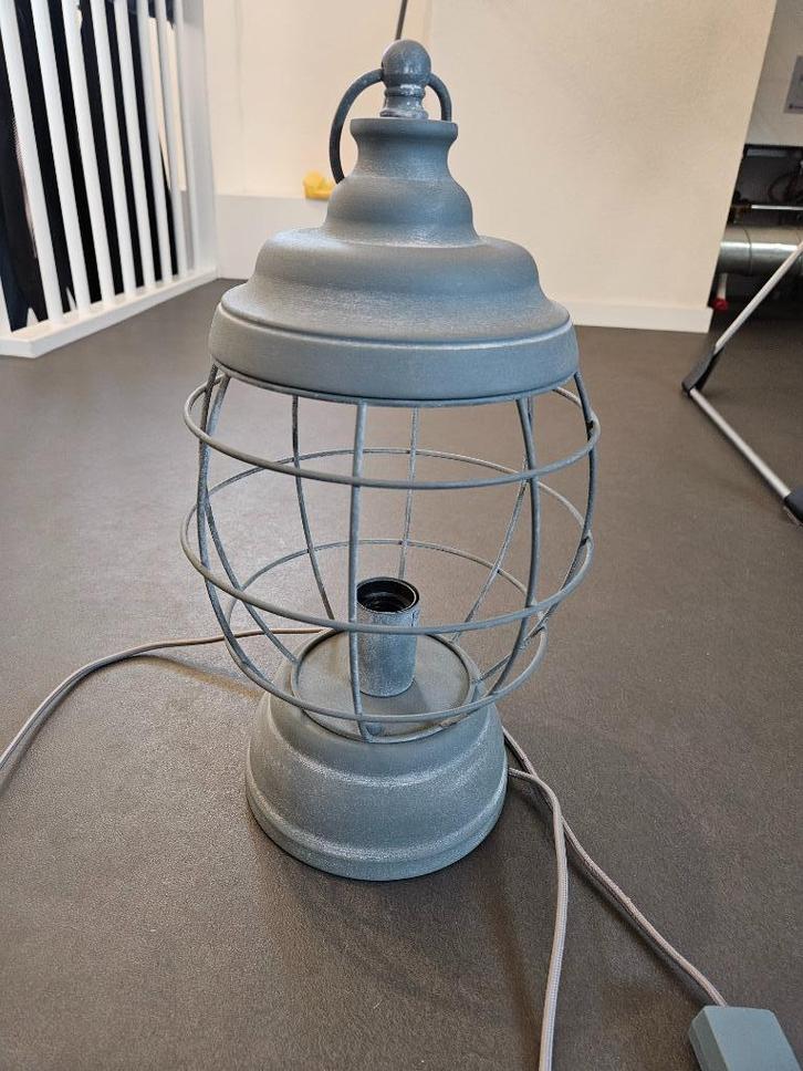 Tafellamp, Huis en Inrichting, Lampen | Tafellampen, Zo goed als nieuw, Minder dan 50 cm, Metaal, Ophalen of Verzenden
