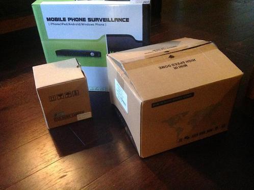 4 kanaals DVR MP4 recorder PTZ controller, met 2 PTZ cams, Audio, Tv en Foto, Videobewaking, Zo goed als nieuw, Buitencamera, Ophalen