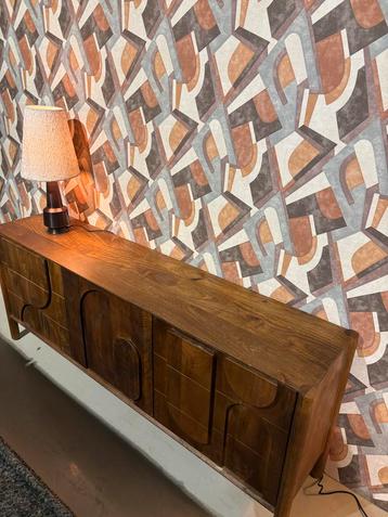 Showmodel Mango Houten Dressoir - 180cm beschikbaar voor biedingen