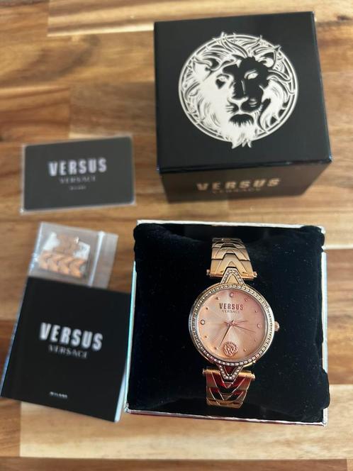 Versus Versace Rose Goud Horloge Dames, Sieraden, Tassen en Uiterlijk, Horloges | Dames, Nieuw, Polshorloge, Overige merken, Goud
