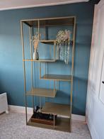 Stellingkast goud, Huis en Inrichting, Kasten | Stellingkasten, Ophalen, Gebruikt