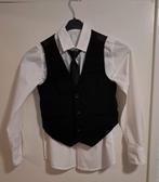 Mooie nette jongens set - overhemd, vest en stropdas, Ophalen of Verzenden, Zo goed als nieuw, Setje, Onbekend