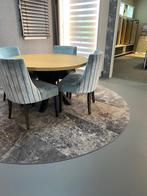 Karpet Marble, Ophalen, Rond, 200 cm of meer, Grijs