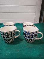 koffiekoppen groot vier stuks, Antiek en Kunst, Antiek | Servies los, Ophalen of Verzenden