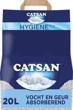 20 liter Catsan Kattenbakvulling HygienePlus Geurabsorberend, Verzenden, Nieuw