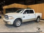 Dodge Ram 1500 5.7 V8 4x4 Crew Cab 5'7 Longhorn Pearl White, Auto's, Automaat, 2661 kg, Gebruikt, 402 pk