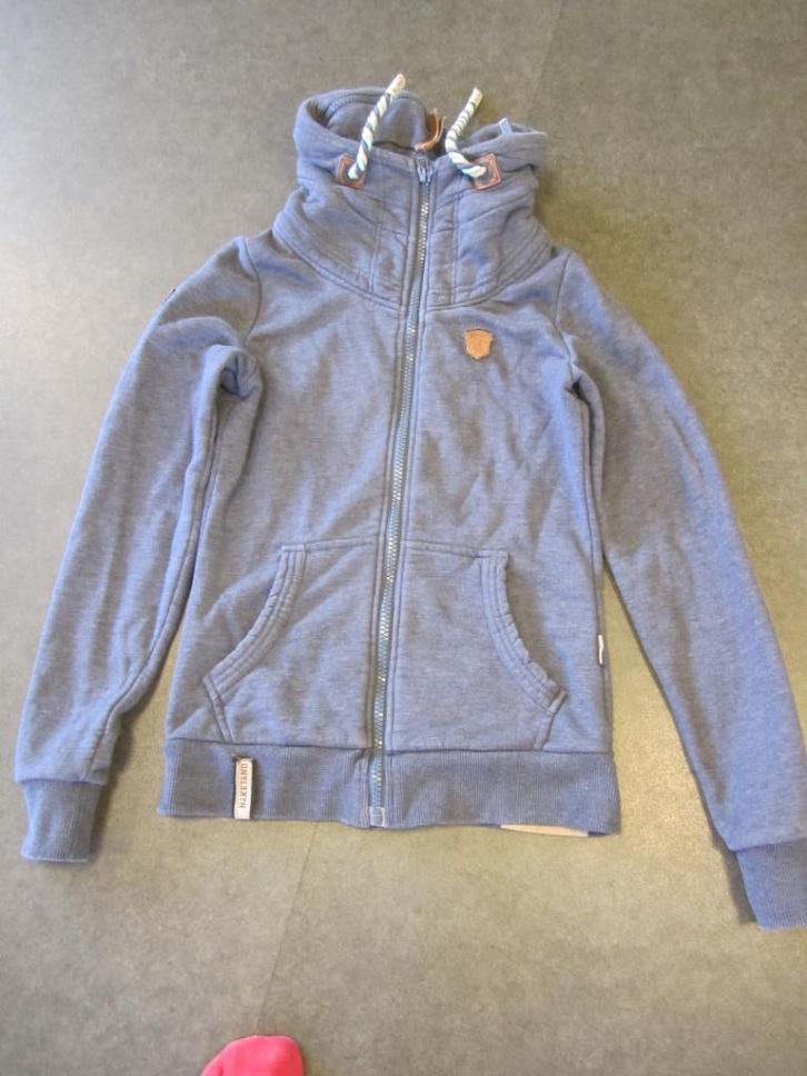 naketano  vest en trui, Kleding | Dames, Truien en Vesten, Zo goed als nieuw, Maat 36 (S), Blauw, Ophalen of Verzenden