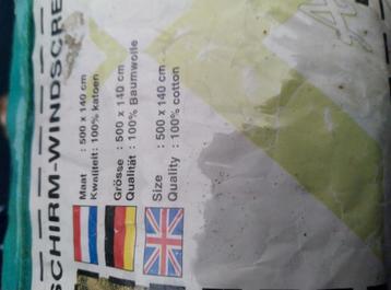 Vintage Katoenen Windscherm - Abbey Camp beschikbaar voor biedingen