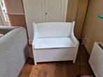 Witte houten klepbank / kinderbank *Gratis ophalen!!*, Ophalen, Gebruikt, Overige typen