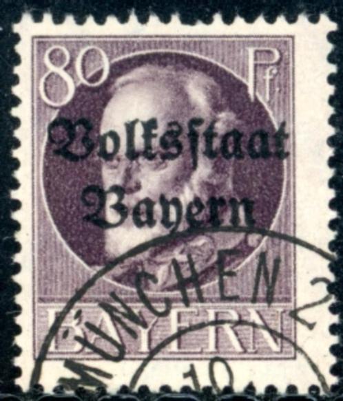Beieren 127-IIA - Koning Ludwig III, Postzegels en Munten, Postzegels | Europa | Duitsland, Gestempeld, Duitse Keizerrijk, Ophalen of Verzenden