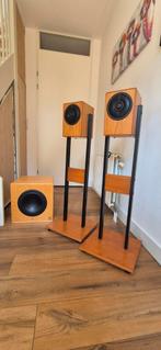 Geithain RL 906 plus Basis 1, lees de beschrijving !, Audio, Tv en Foto, Luidsprekers, Ophalen, Gebruikt, Front, Rear of Stereo speakers