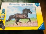 Ravensburger Puzzel - Paard, Ophalen of Verzenden, Minder dan 500 stukjes, Zo goed als nieuw, Legpuzzel