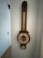 Antieke Barometer met Meters, Ophalen, Gebruikt, Analoog, Wandklok