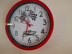 Autosport Wandklok - Nieuw!, Ophalen of Verzenden, Nieuw, Analoog, Wandklok