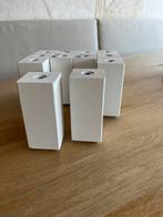 Ikea Stubbarp poot wit 12 stuks, Ophalen, Zo goed als nieuw, 25 tot 50 cm
