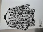 Te Koop: SUMMUM Blouse,  mt 42. Trompetmouw., Kleding | Dames, Summum, Zwart, Maat 42/44 (L), Ophalen of Verzenden