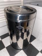 Wesco Washboy wasmand rvs 60 liter swing deksel, Huis en Inrichting, Ophalen, Gebruikt, 50 tot 75 cm, 40 liter of meer