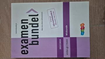 vmbo-gt/mavo examenbundel Wiskunde 2023/2024 beschikbaar voor biedingen