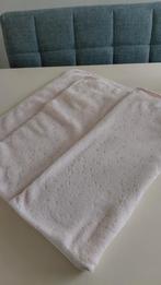 Plaid zachtroze met goudkleurige opdruk, Huis en Inrichting, Woonaccessoires | Plaids en Woondekens, Ophalen of Verzenden, Zo goed als nieuw