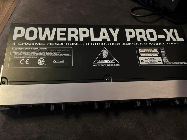 Behringer Powerplay Pro XL - Studio Conditie, Muziek en Instrumenten, Versterkers | Keyboard, Monitor en PA, Gebruikt, Overige typen