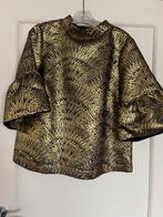 Studio Annelies brokaat goud paarse  feest top  maat Xl, Kleding | Dames, Blouses en Tunieken, Verzenden, Zo goed als nieuw, Maat 46/48 (XL) of groter
