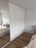 5 Pax deuren wit/spiegel ALLEEN DEUREN Forsand/Aheim, Huis en Inrichting, Kasten | Kledingkasten, Ophalen, 200 cm of meer, 50 tot 100 cm