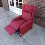 Relax Fauteuils, Sta op Stoel Verstelbare voetensteun, 75 tot 100 cm, Ophalen of Verzenden, Zo goed als nieuw, Stof