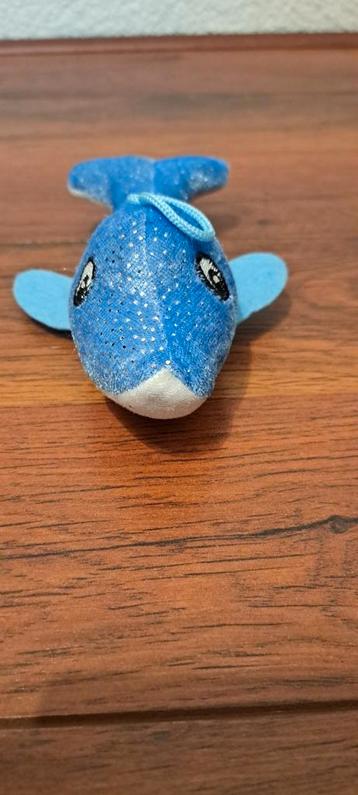 Blauwe dolfijn knuffel 15 cm. beschikbaar voor biedingen