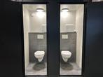 Dubbele toilet unit | 2-voudige toilet unit met hangtoilet, Ophalen of Verzenden, Nieuw, Toilet