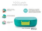 Tupperware Eco 1-2-3 Lunchbox/ broodtrommel, Huis en Inrichting, Nieuw, Ophalen of Verzenden, Bus of Trommel