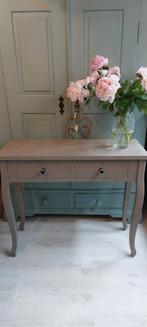 Sidetable restyled  90x 34 x 78 kleur = klei, Huis en Inrichting, Ophalen, Zo goed als nieuw, 25 tot 50 cm, Rechthoekig