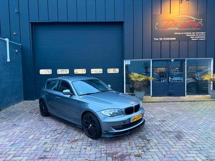 BMW 1-Serie 2.0 116I 5DR 2010 Grijs apk nieuw 2027, Auto's, BMW, Bedrijf, 1-Serie, ABS, Adaptieve lichten, Airbags, Airconditioning