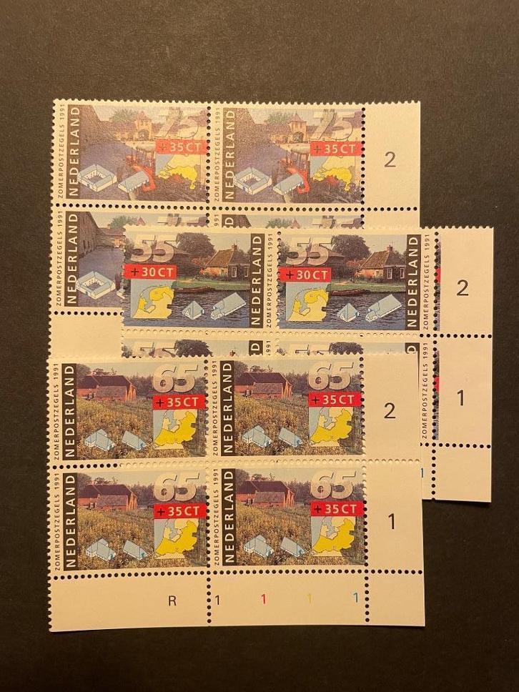 137. NVPH 1468-1470 blok van vier (blok van 4), Postzegels en Munten, Postzegels | Nederland, Postfris, Na 1940, Verzenden