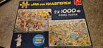 Jan van Haasteren puzzels, 2 stuks, Ophalen, 500 t/m 1500 stukjes, Zo goed als nieuw, Legpuzzel