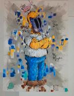 The Simpsons Popart schilderij van Homer Simpson, Antiek en Kunst, Kunst | Litho's en Zeefdrukken, Ophalen of Verzenden