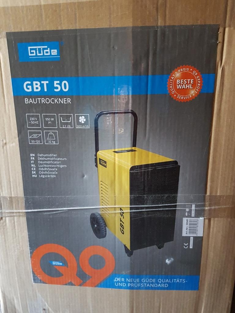 Bouwdroger te huur, Ophalen of Verzenden